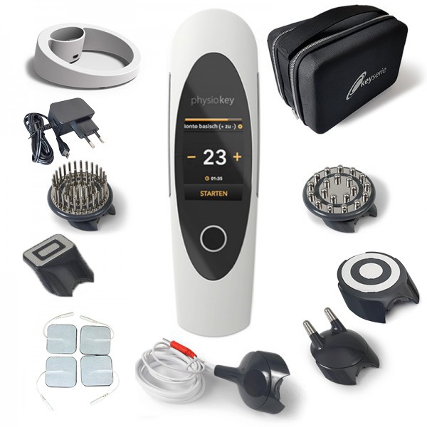 Physiokey Pró completo: O dispositivo de neuromodulación não invasiva mais inovador e eficaz para tratar dores agudos e crónicos - OCASIÃO